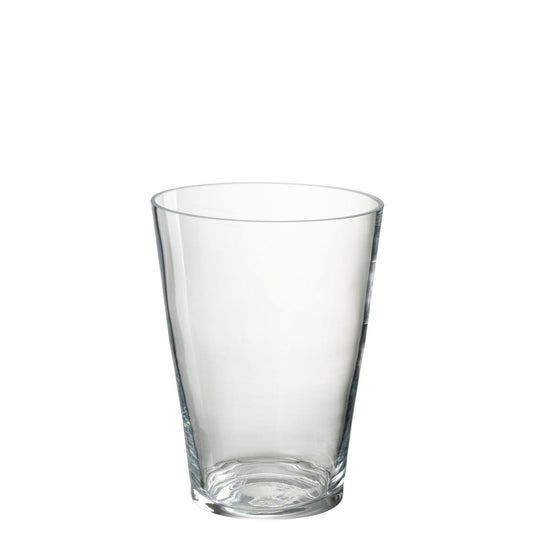 J-Line J-Line windlicht Conisch - kaarshouder - glas - transparant