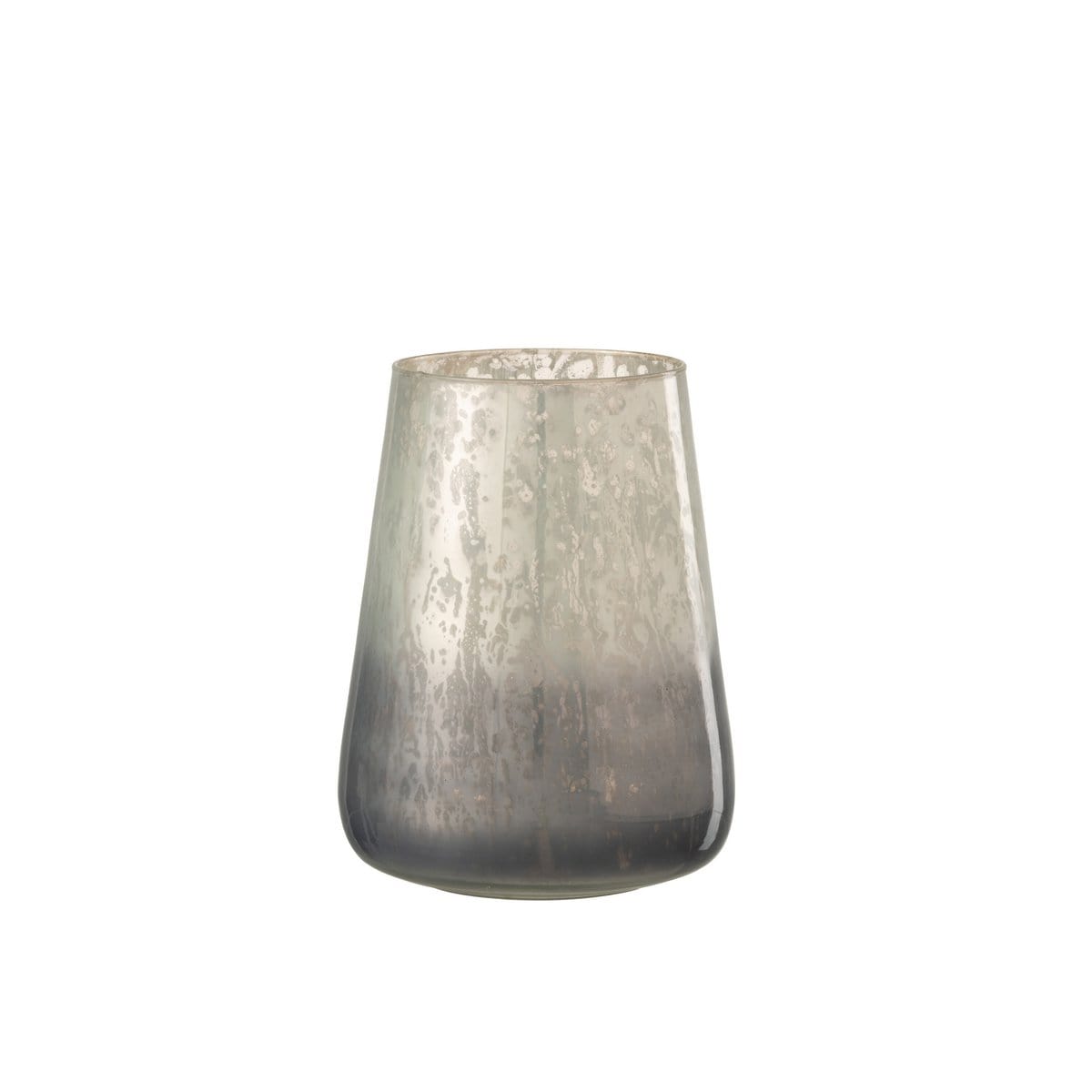 J-Line J-Line windlicht Milky - glas - grijs - large
