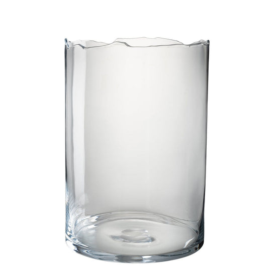 J-Line J-Line windlicht Onregelmatige Rand - glas - transparant
