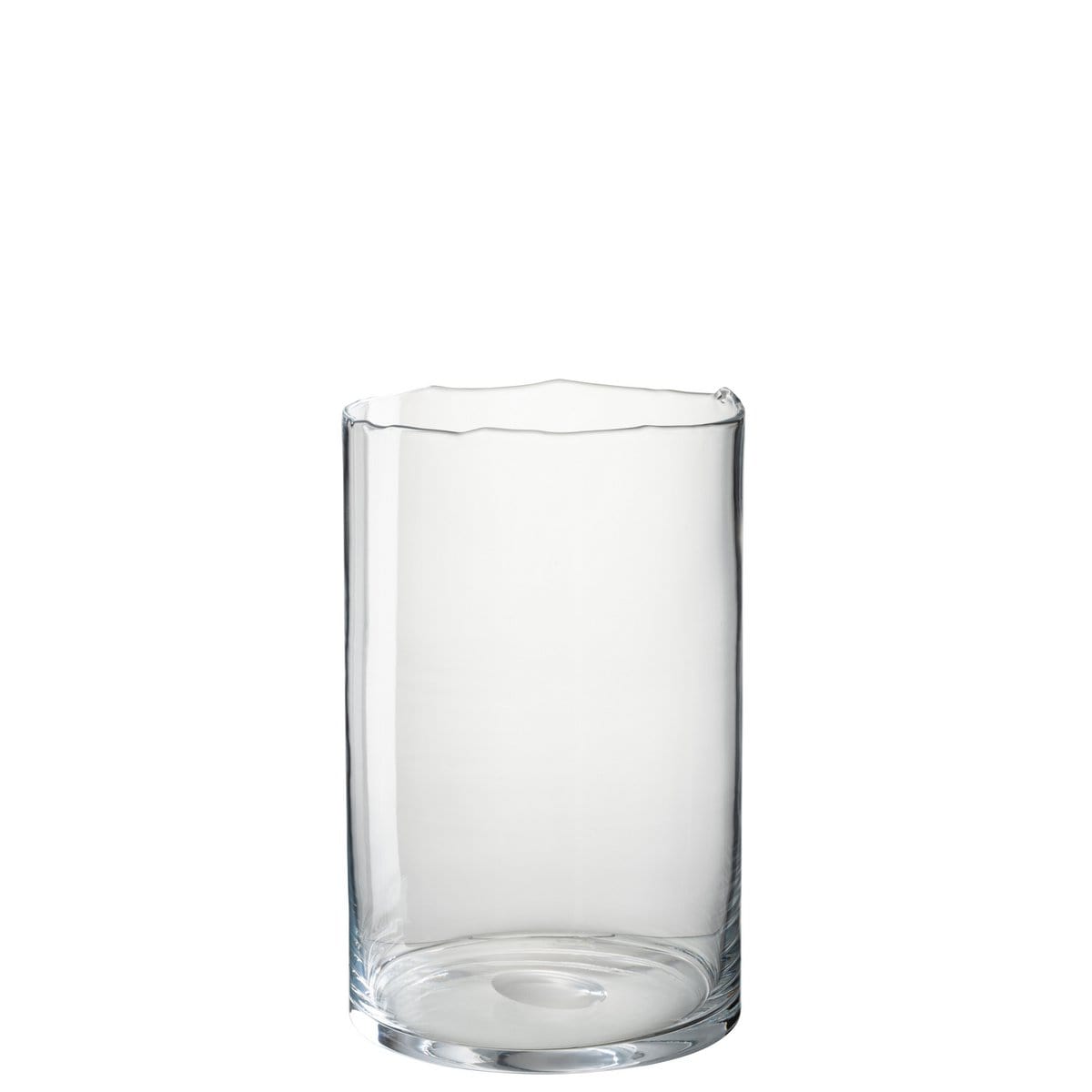 J-Line J-Line windlicht Onregelmatige Rand - kaarshouder - glas - transparant
