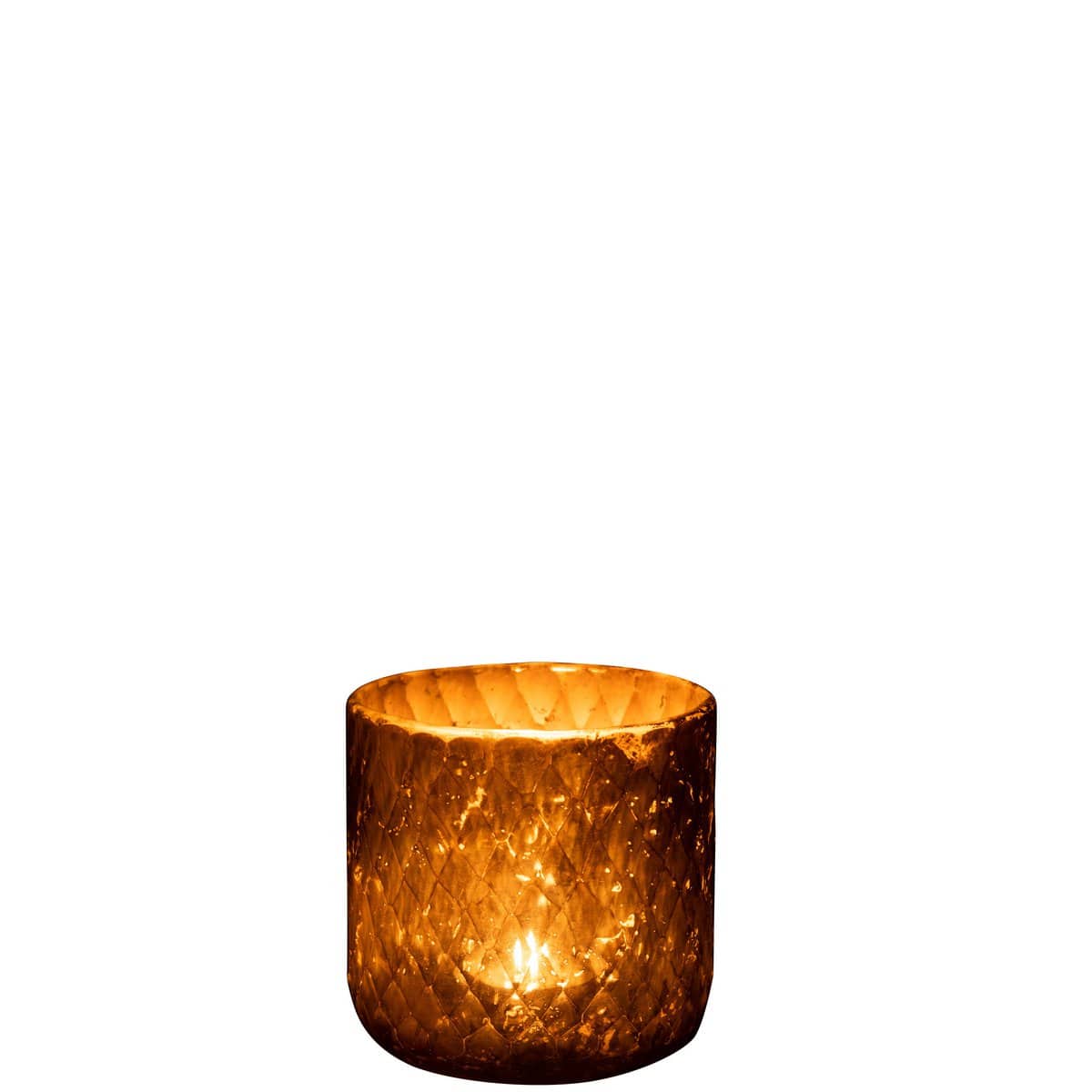 J-Line J-Line windlicht Ruit - glas - goud