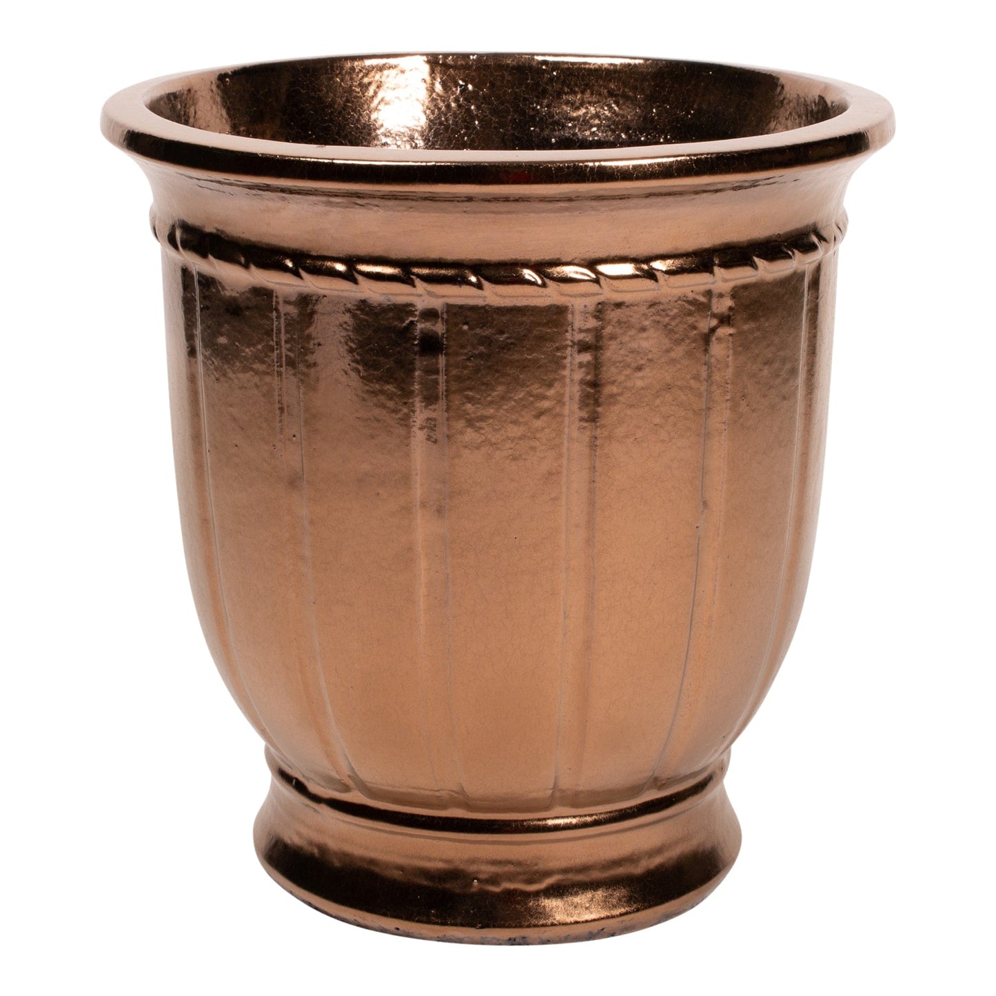 PTMD Kelsy Bronze keramische pot antiek rond SV4