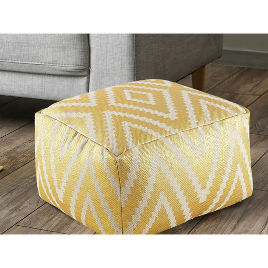 Voglrieder kreatives Wohnen Kubuszit poef kruk 55x37x55 cm poef kelim vloerkussen Peru zwart taupe geel turquoise