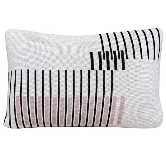 Home Delight B.V. Kussen Gina roze gebreid