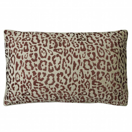 Home Delight B.V. Kussen Luipaard rood