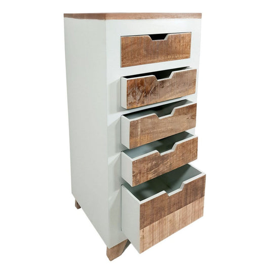 Voglrieder kreatives Wohnen Ladekast B 40 H 92 cm ladekast dressoir California wit mangohout