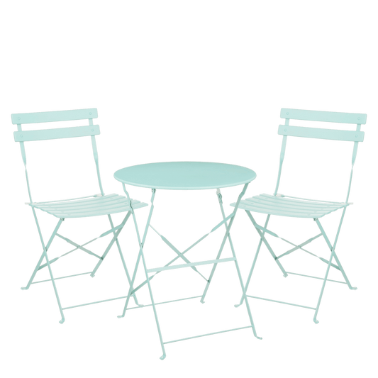 Mica Decorations Laurence Bistroset - Set van 3 - Metaal - Lichtgroen