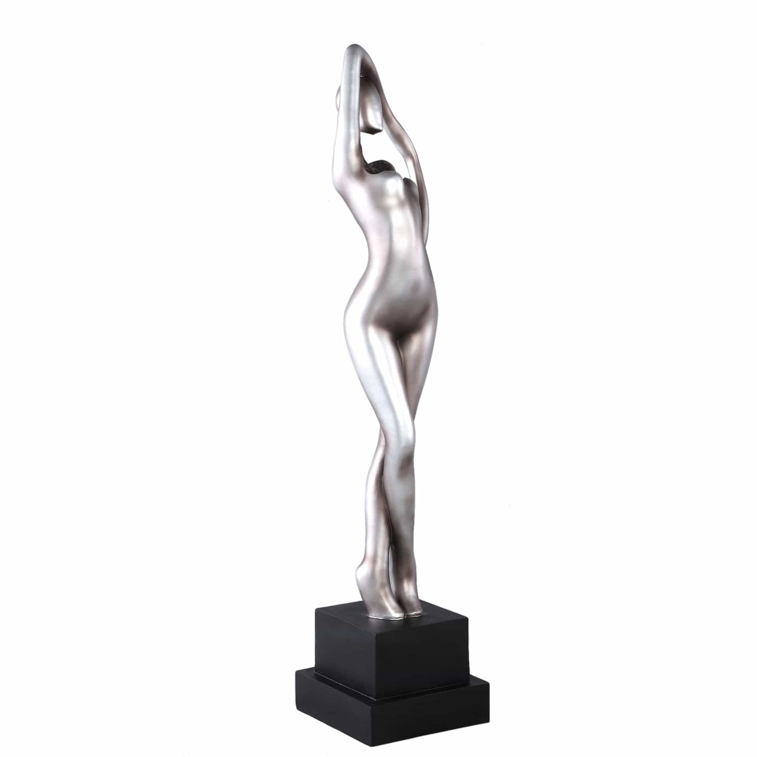 PTMD Leonne Gun Metal polyester beeld vrouwlichaamsvorm