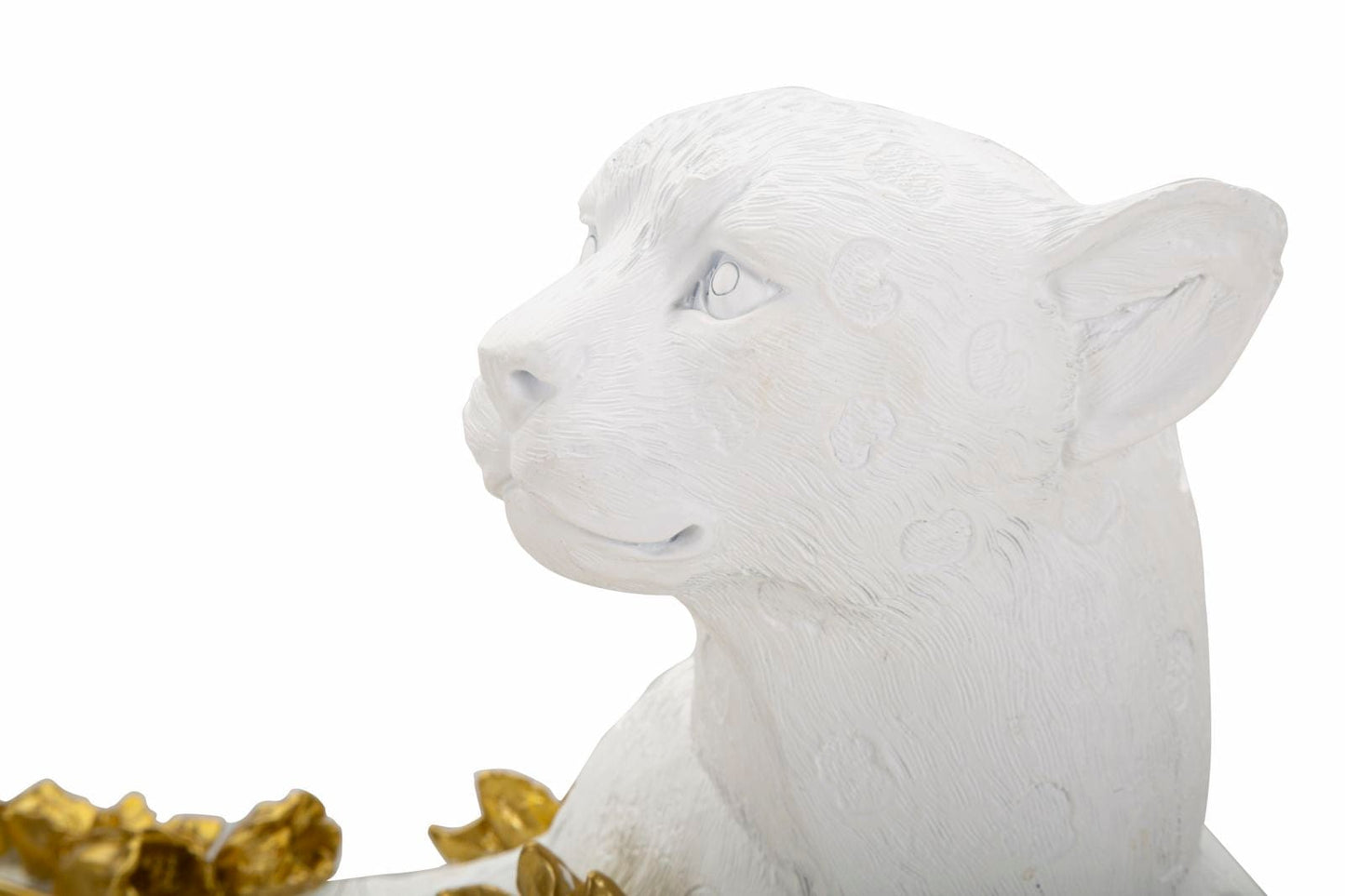 Mauro Ferretti LEOPARD WHITE/GOLD CM 53X21,5X24