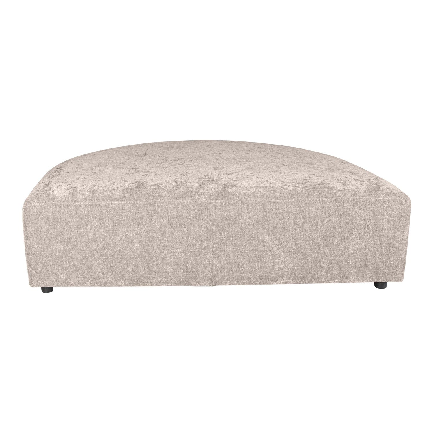 PTMD Lujo zitbank longchair poef wit 9852 fiore stof