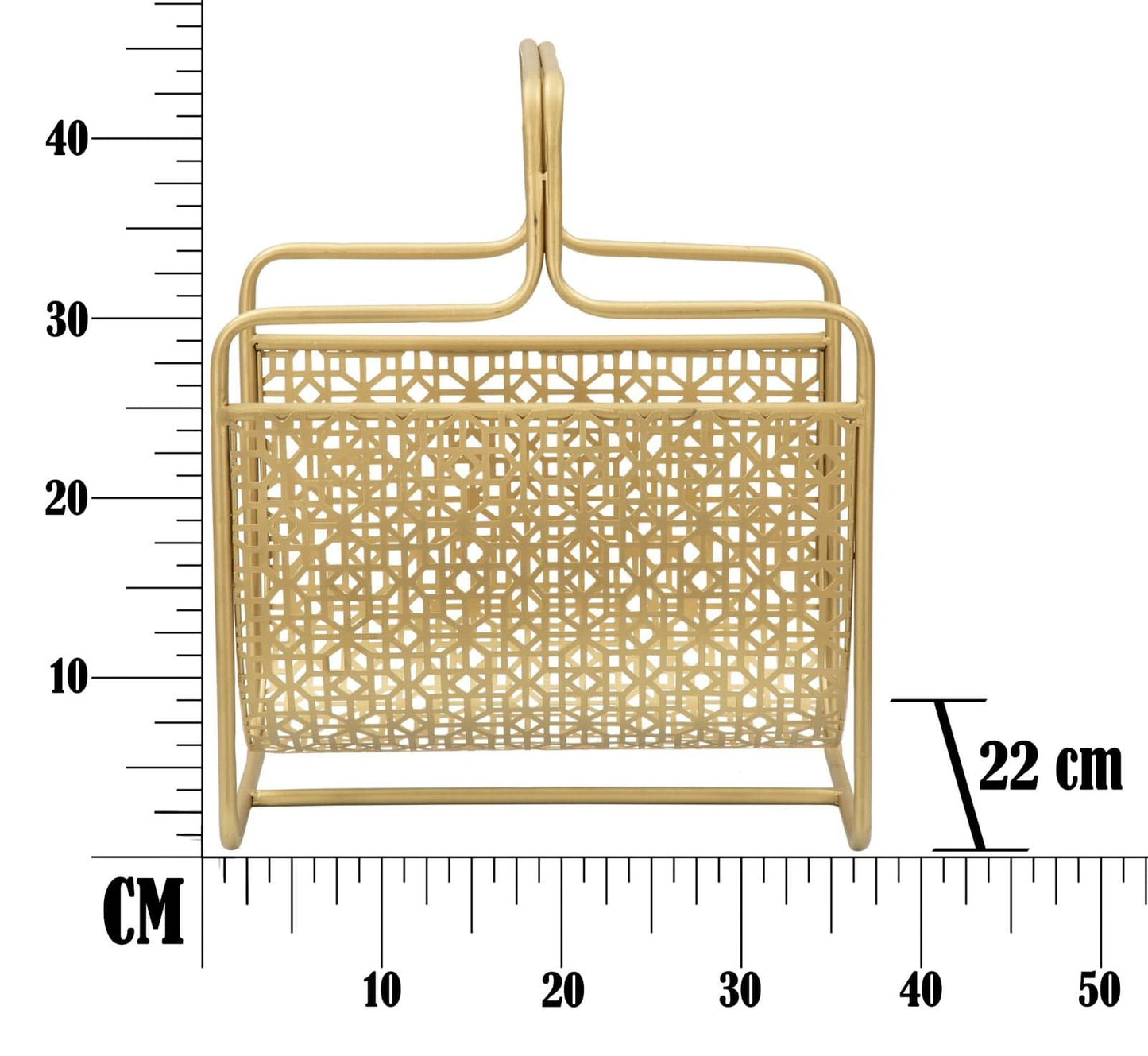 Mauro Ferretti MAGAZINE HOLDER GLAM CM 37X22X44,5