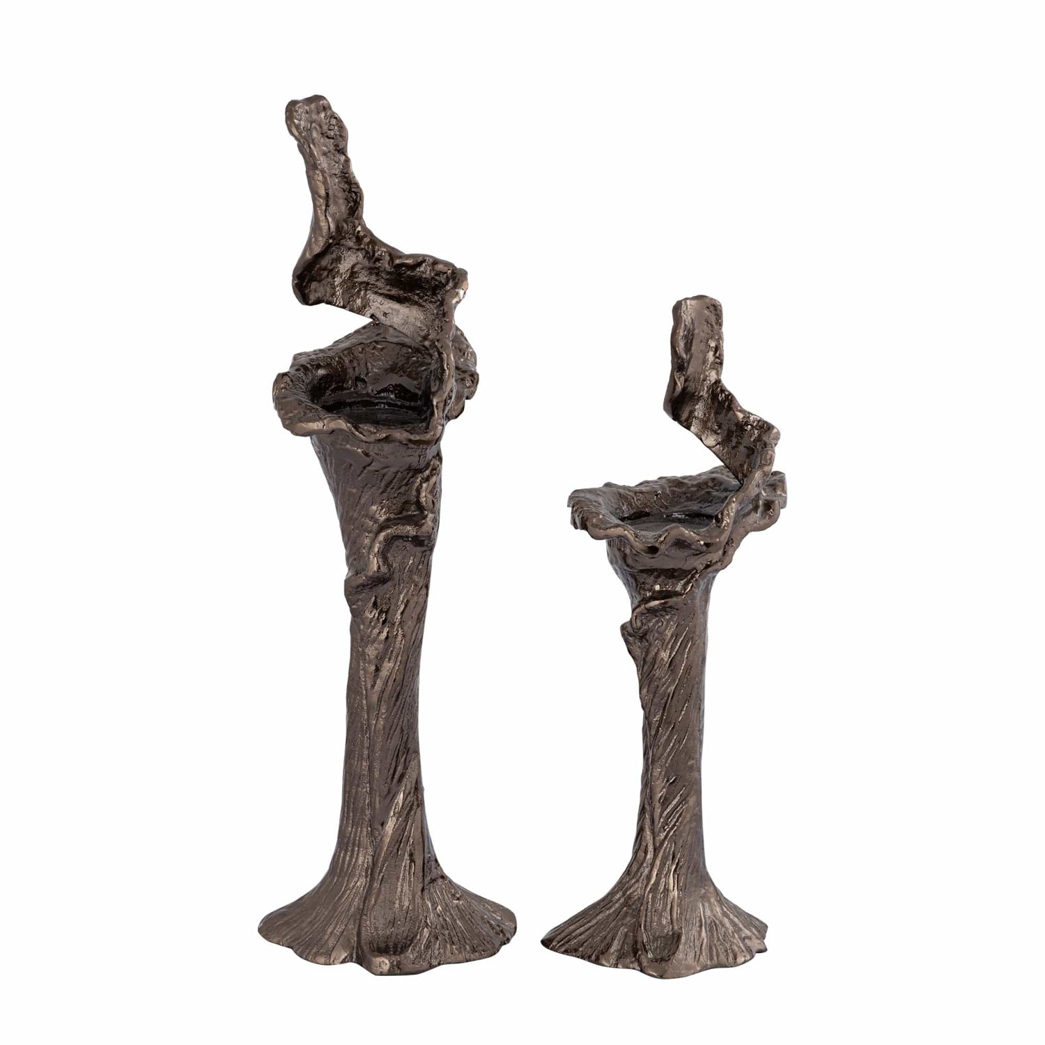 PTMD Mataly Messing gegoten alu kandelaar L