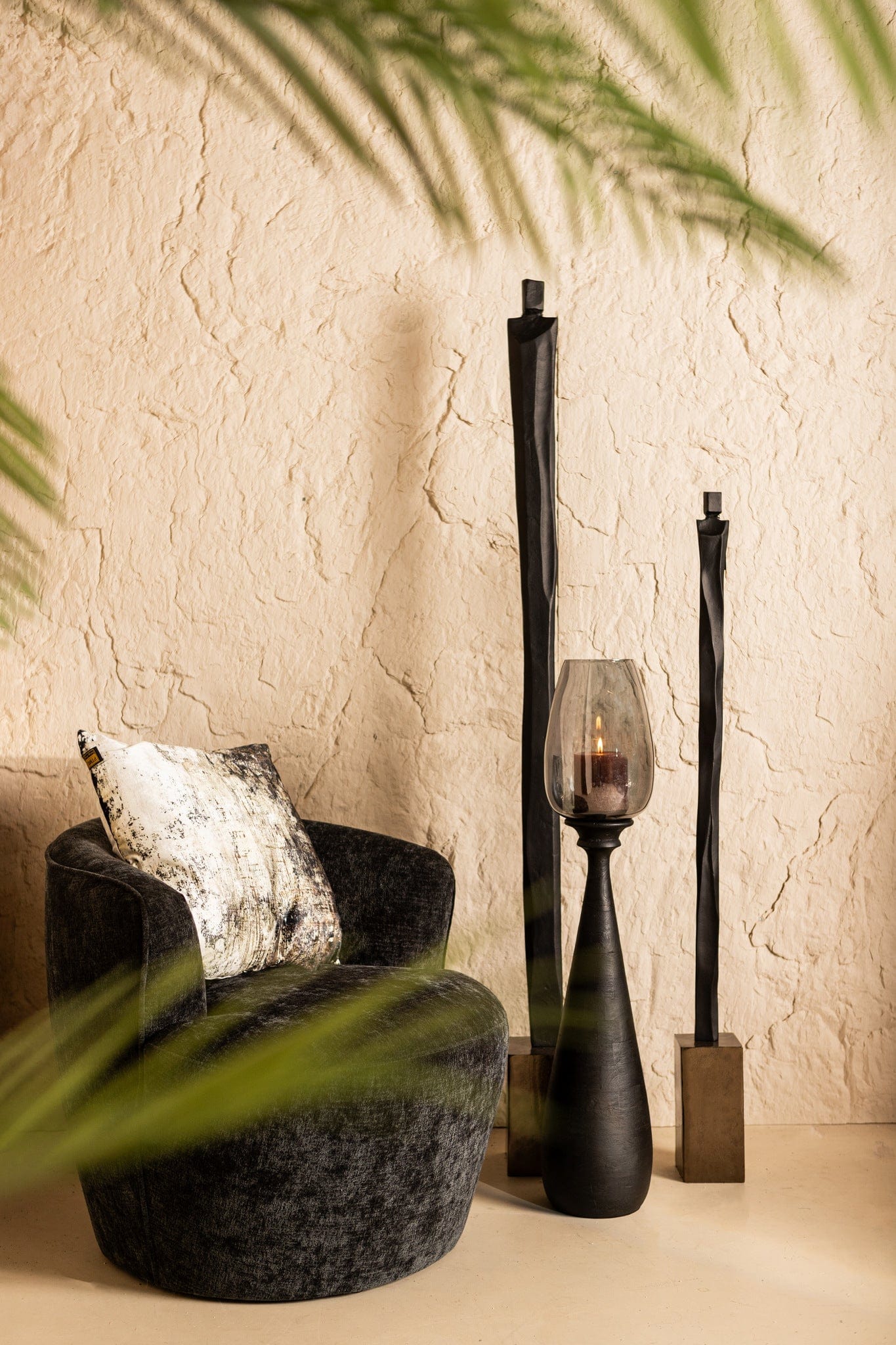 PTMD Mathias Zwart alu beeld mensvormig Groot