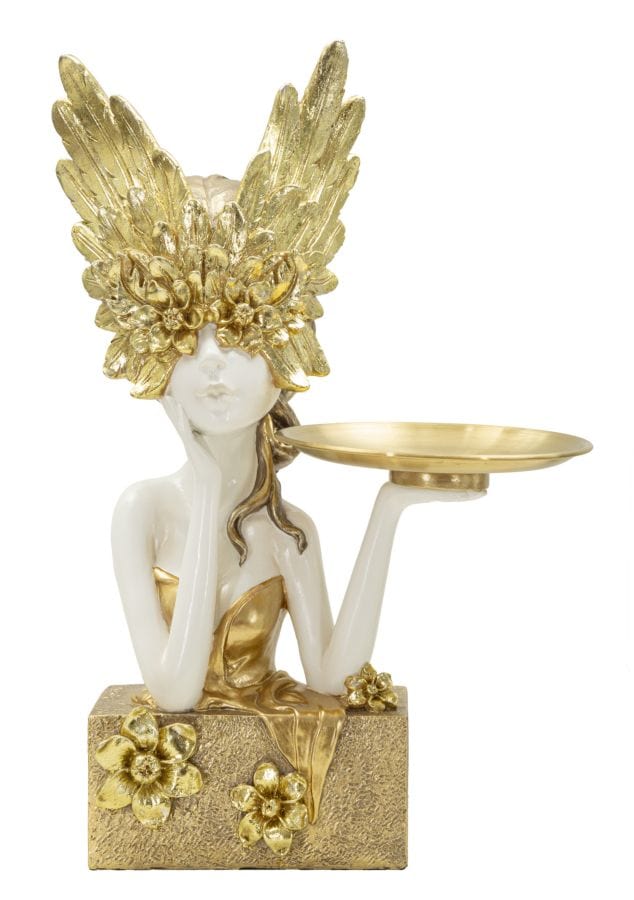 Mauro Ferretti MINERVA STATUE CM 20X12X36,5