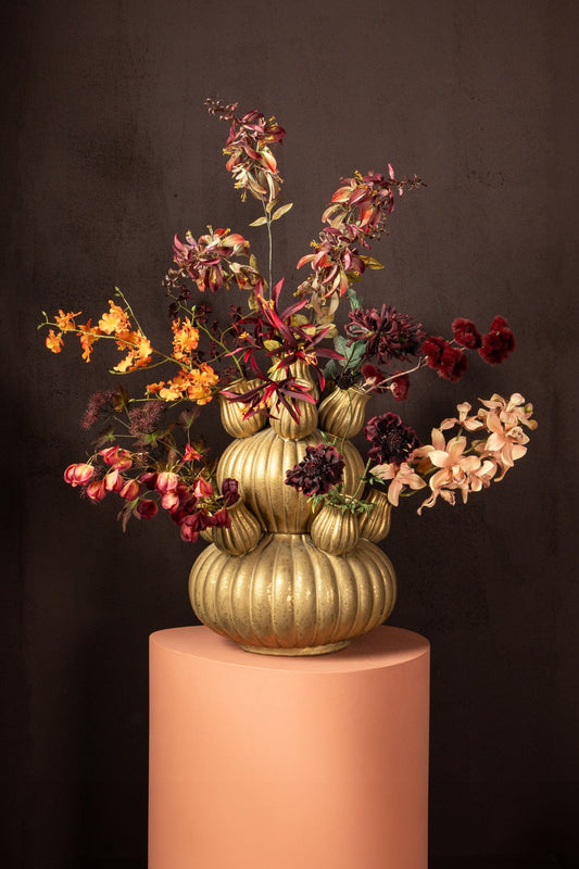 PTMD Miquette Gold keramische potlagen met buizen L