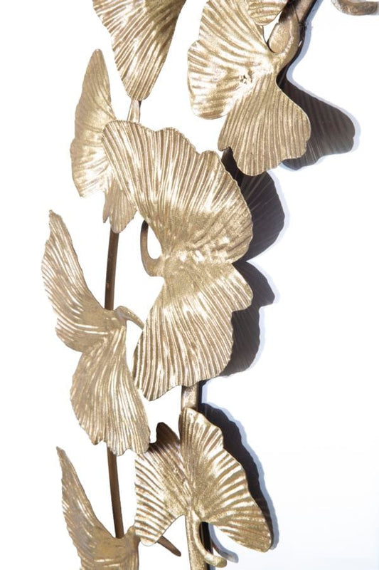 Mauro Ferretti MIRROR LEAF ROUND CM Ø 87X2,5