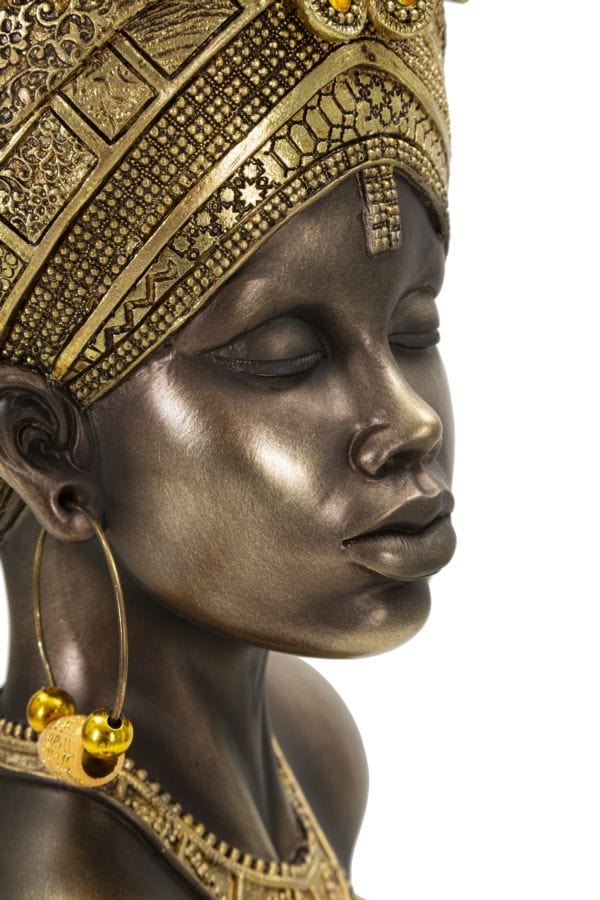 Mauro Ferretti MUMBASA STATUE CM 21X15X34