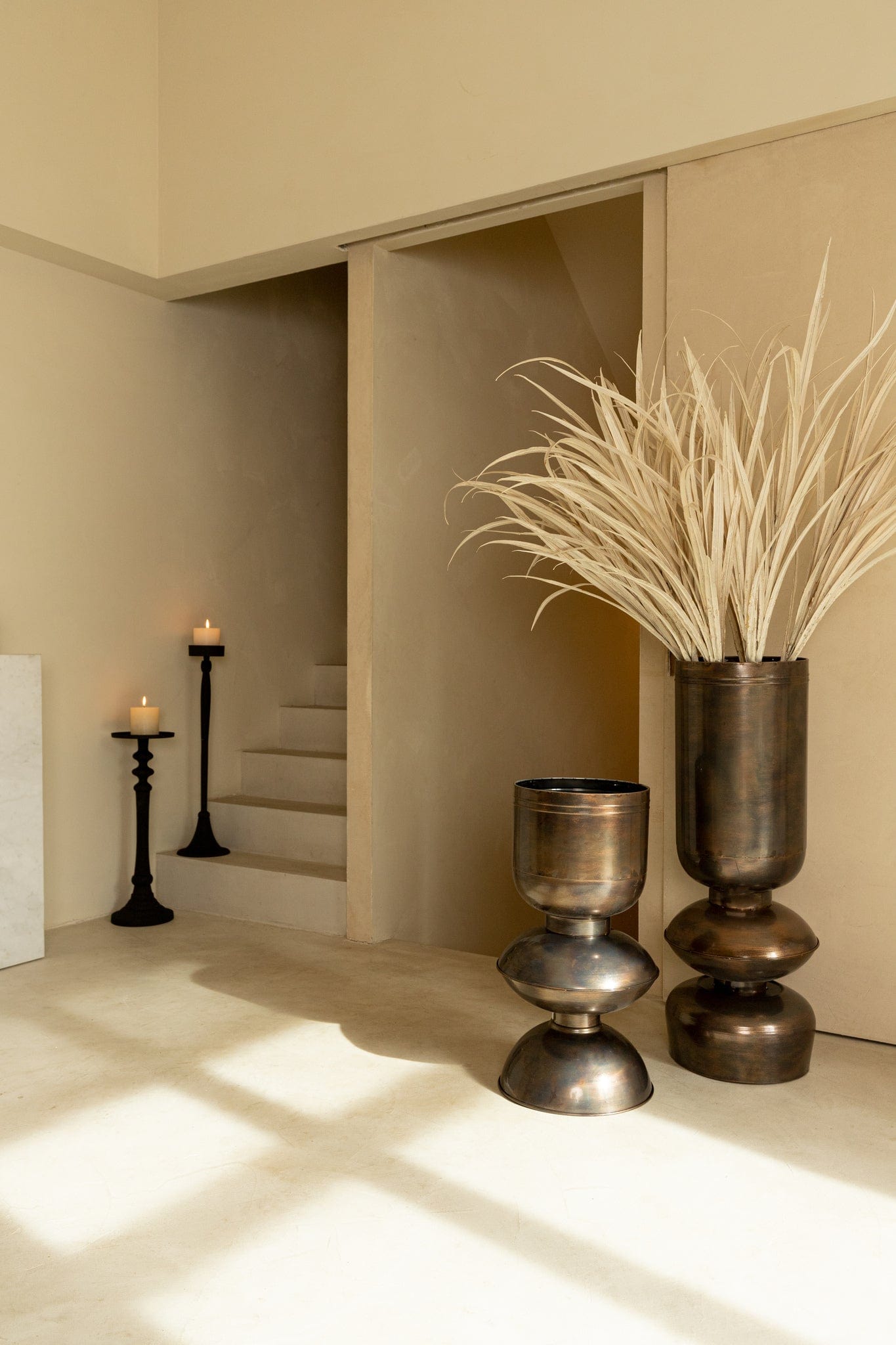 PTMD Nizze Copper grote ijzeren pot rond S