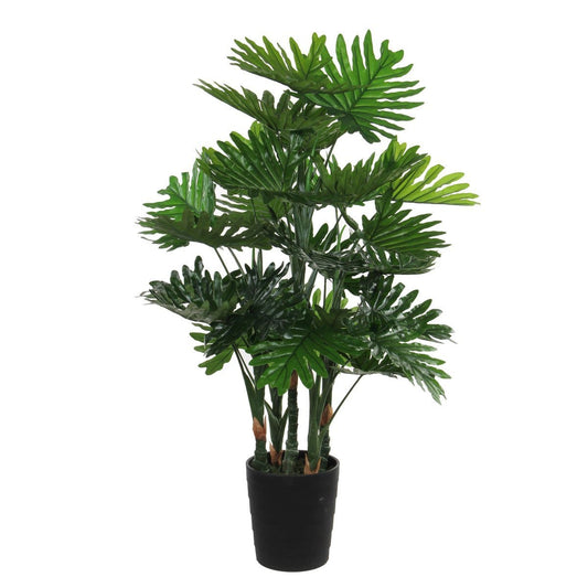 Mica Decorations Philodendron Kunstplant - H120 x Ø80 cm - Groen