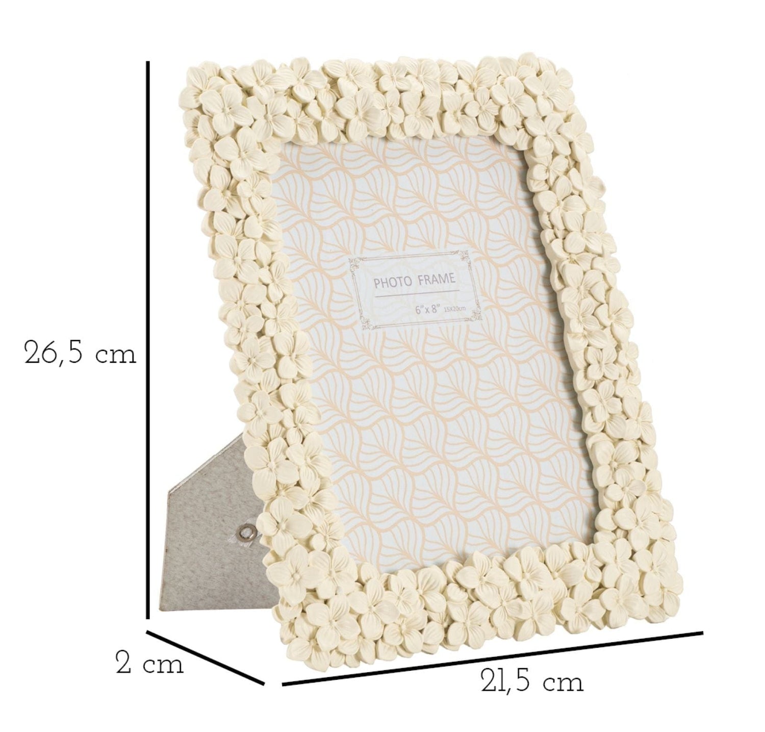 Mauro Ferretti PHOTOFRAME FLOTY CM 21,5X2X26,5 (INSIDE PHOTO SIZE CM 15X20)