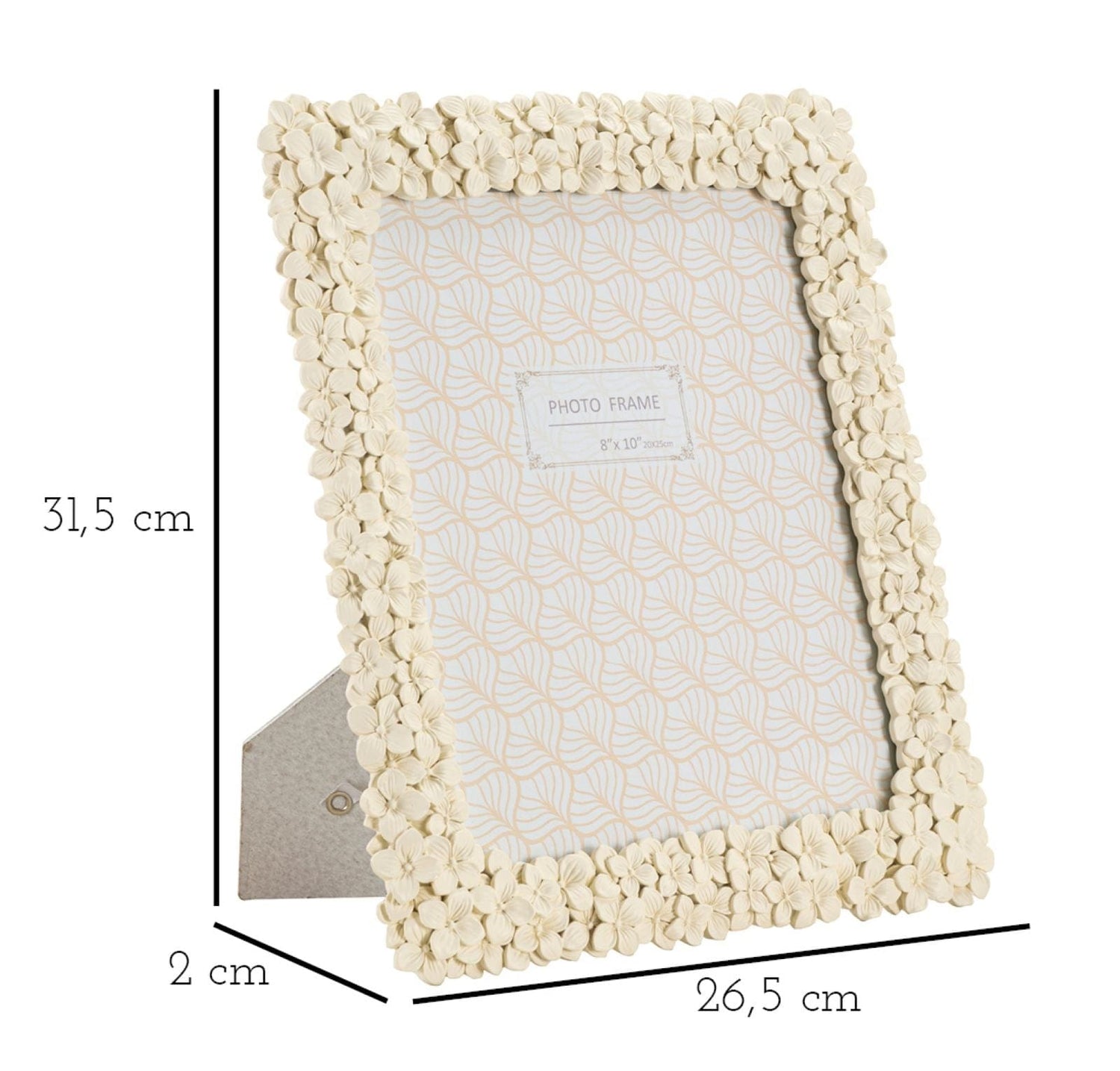 Mauro Ferretti PHOTOFRAME FLOTY CM 26,5X2X31,5 (INSIDE PHOTO SIZE CM 20X25)