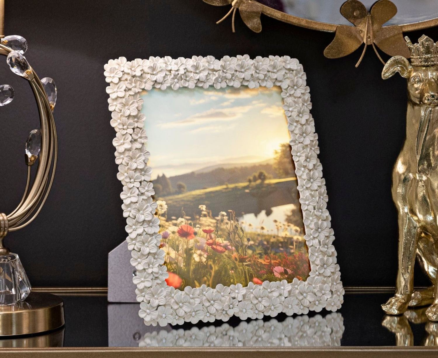 Mauro Ferretti PHOTOFRAME GASPY CM 26,5X2X31,5 (INSIDE PHOTO SIZE CM 20X25)