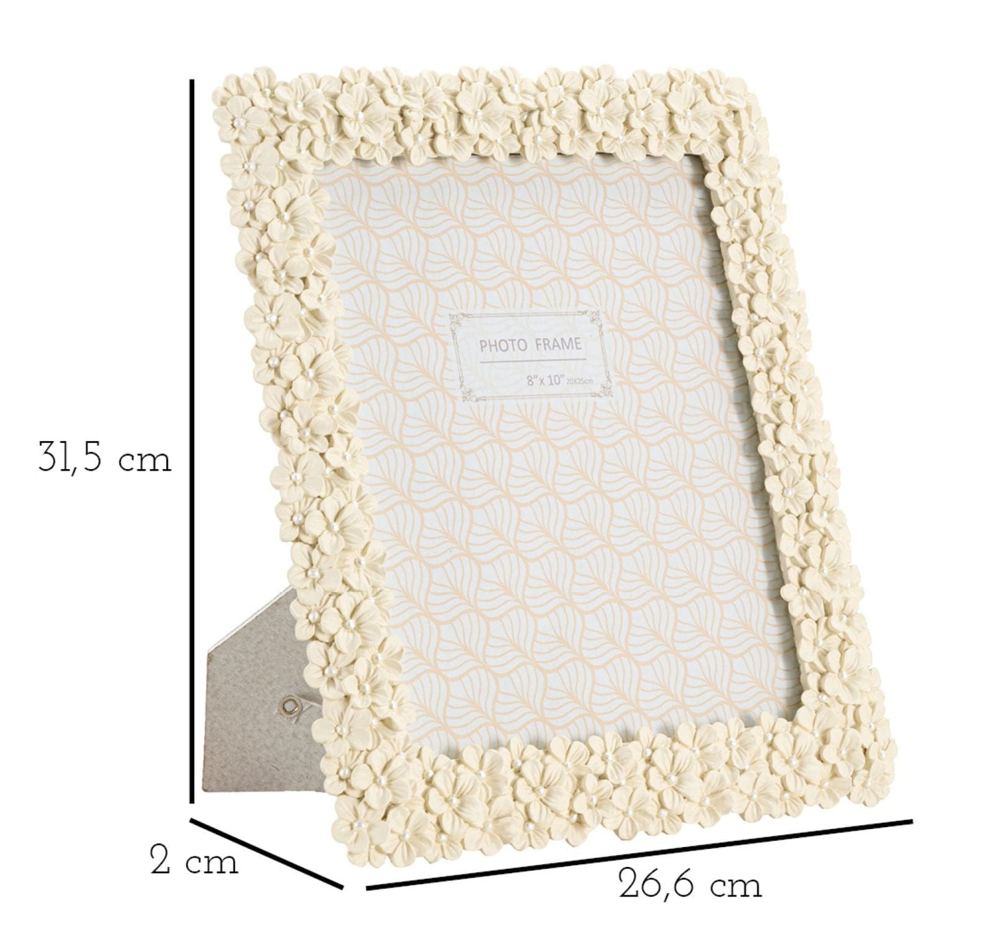 Mauro Ferretti PHOTOFRAME GASPY CM 26,5X2X31,5 (INSIDE PHOTO SIZE CM 20X25)
