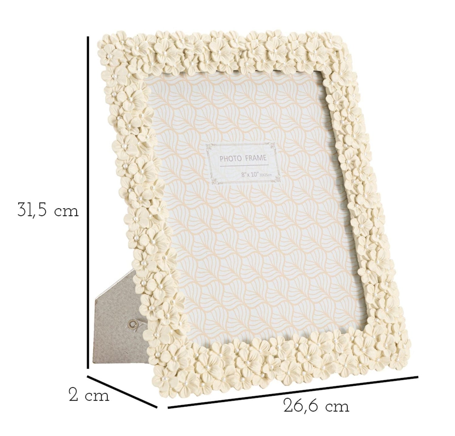Mauro Ferretti PHOTOFRAME GASPY CM 26,5X2X31,5 (INSIDE PHOTO SIZE CM 20X25)