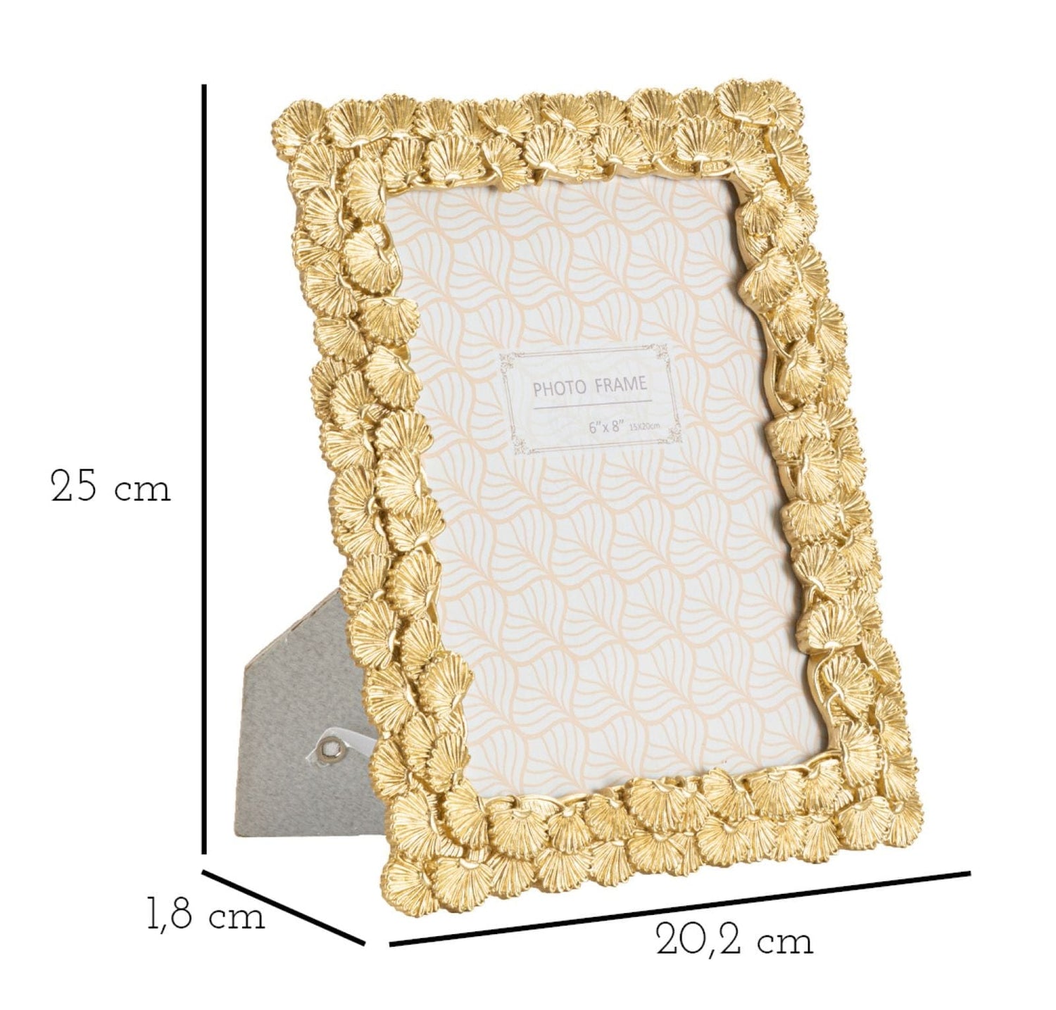 Mauro Ferretti PHOTOFRAME TAME CM 20,2X1,8X25 (INSIDE PHOTO SIZE CM 15X20)
