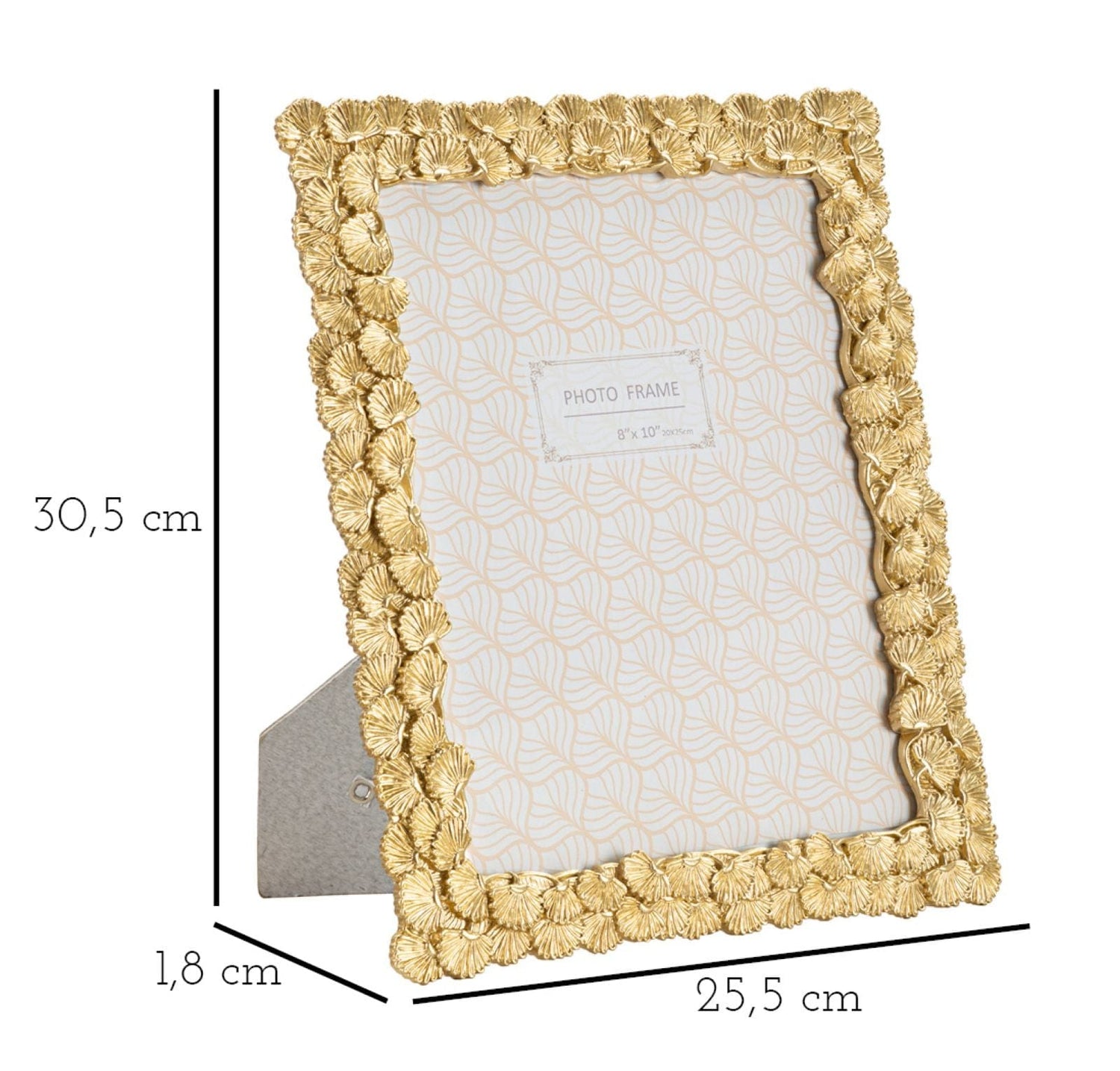 Mauro Ferretti PHOTOFRAME TAME CM 25,5X1,8X30,5 (INSIDE PHOTO SIZE CM 20X25)
