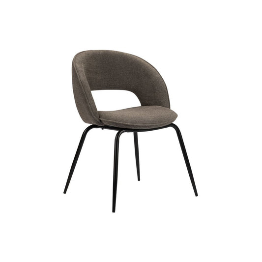 Pole To Pole Rainbow Chair Taupe (Set of 2)