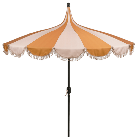 In The Mood Rissy Parasol - H238 x Ø220 cm - Bruin