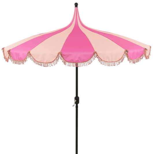 In The Mood Rissy Parasol - H238 x Ø220 cm - Roze