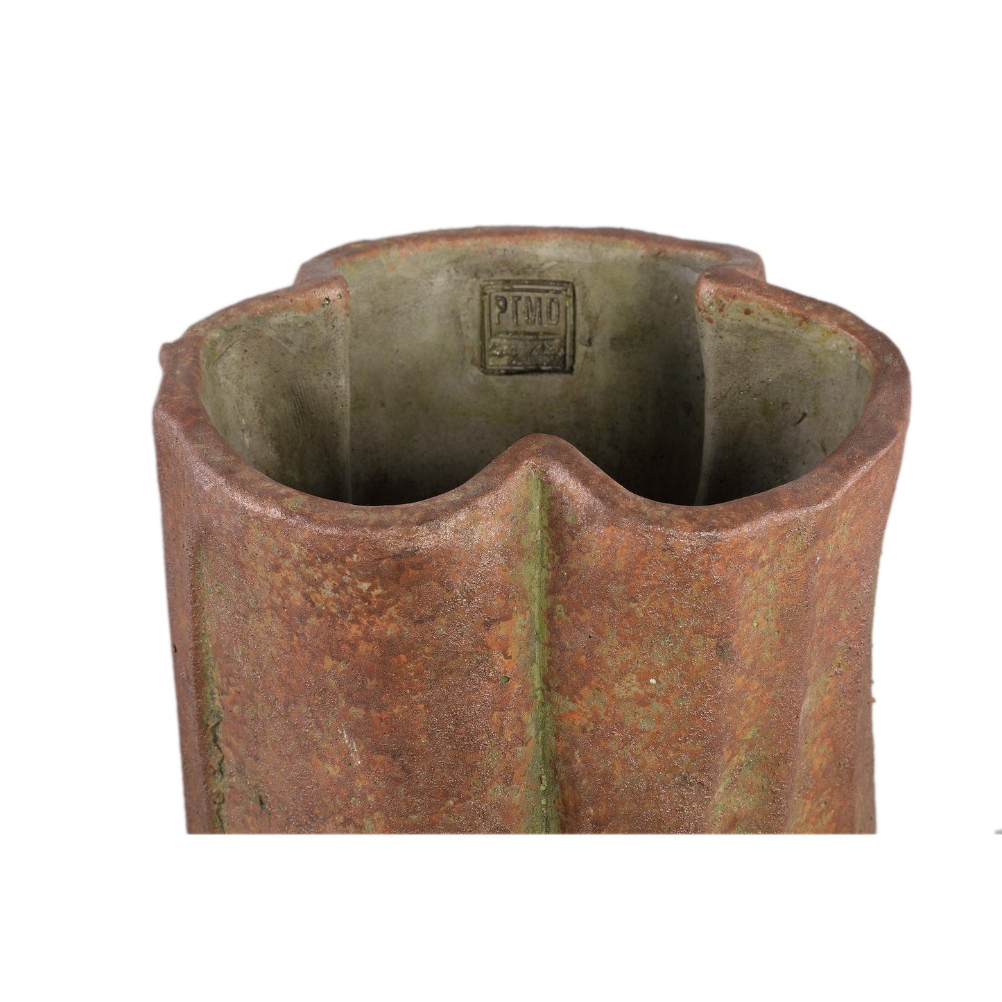 PTMD Roddie Rust cement golvende pot hoog L