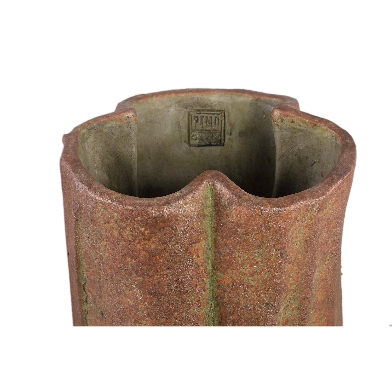 PTMD Roddie Rust cement golvende pot hoog L