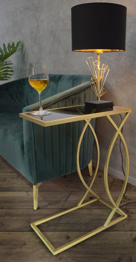 Mauro Ferretti SOFA TABLE GLAM CM 45,5X25,5X60