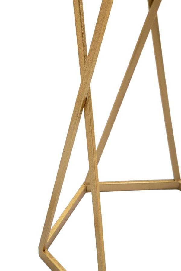 Mauro Ferretti TABLE ESAGONAL SET 2 PCS CM Ø 50X100-40X80