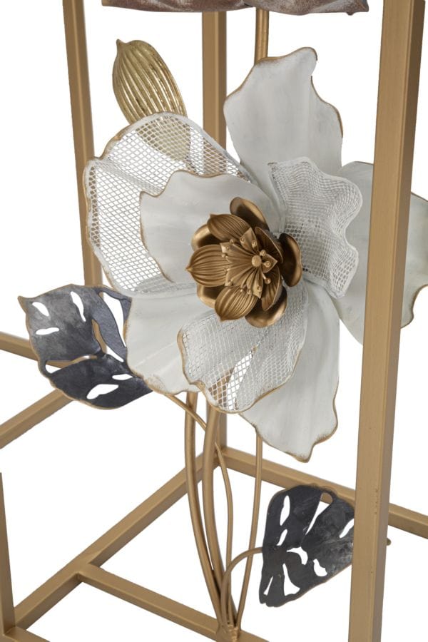 Mauro Ferretti TABLE FLOWER SET 2 PCS CM 36X36X70-30X30X60