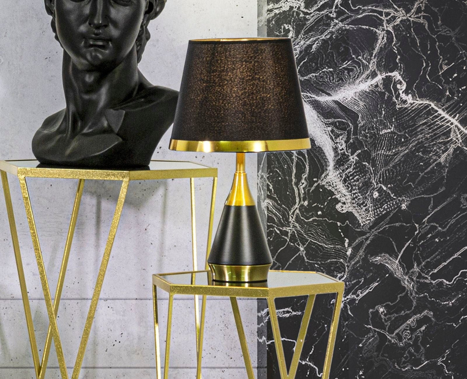 Mauro Ferretti TABLE LAMP BLACKY CM Ø 28X50
