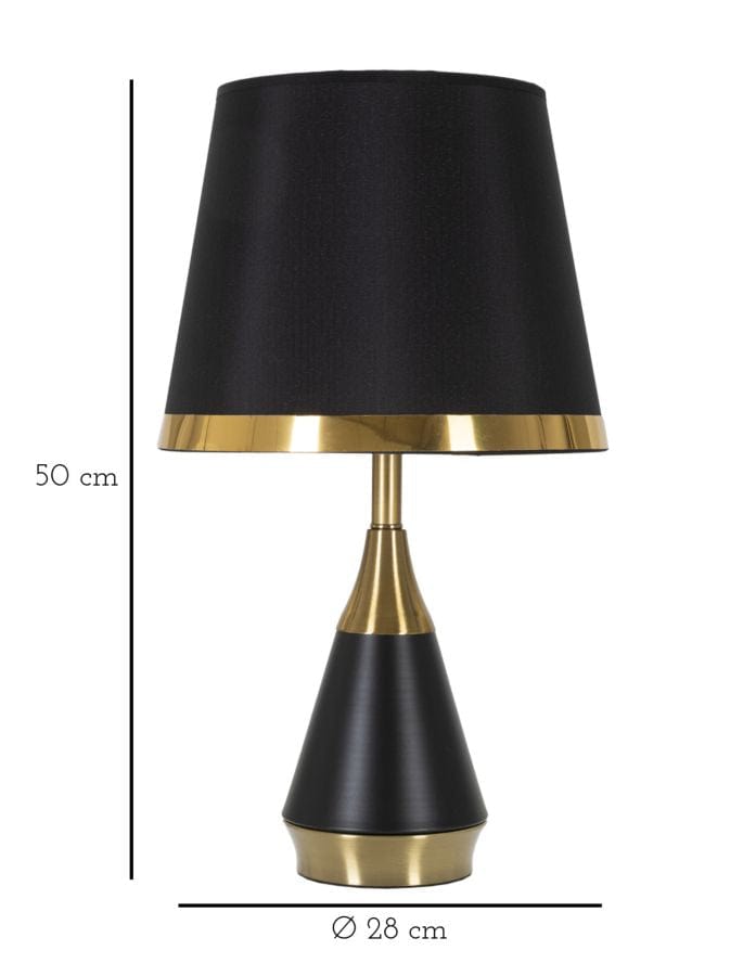 Mauro Ferretti TABLE LAMP BLACKY CM Ø 28X50