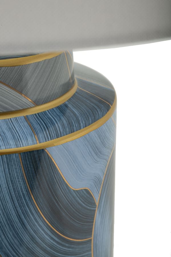 Mauro Ferretti TABLE LAMP CERAMIC ELEGANT CM Ø 40X64