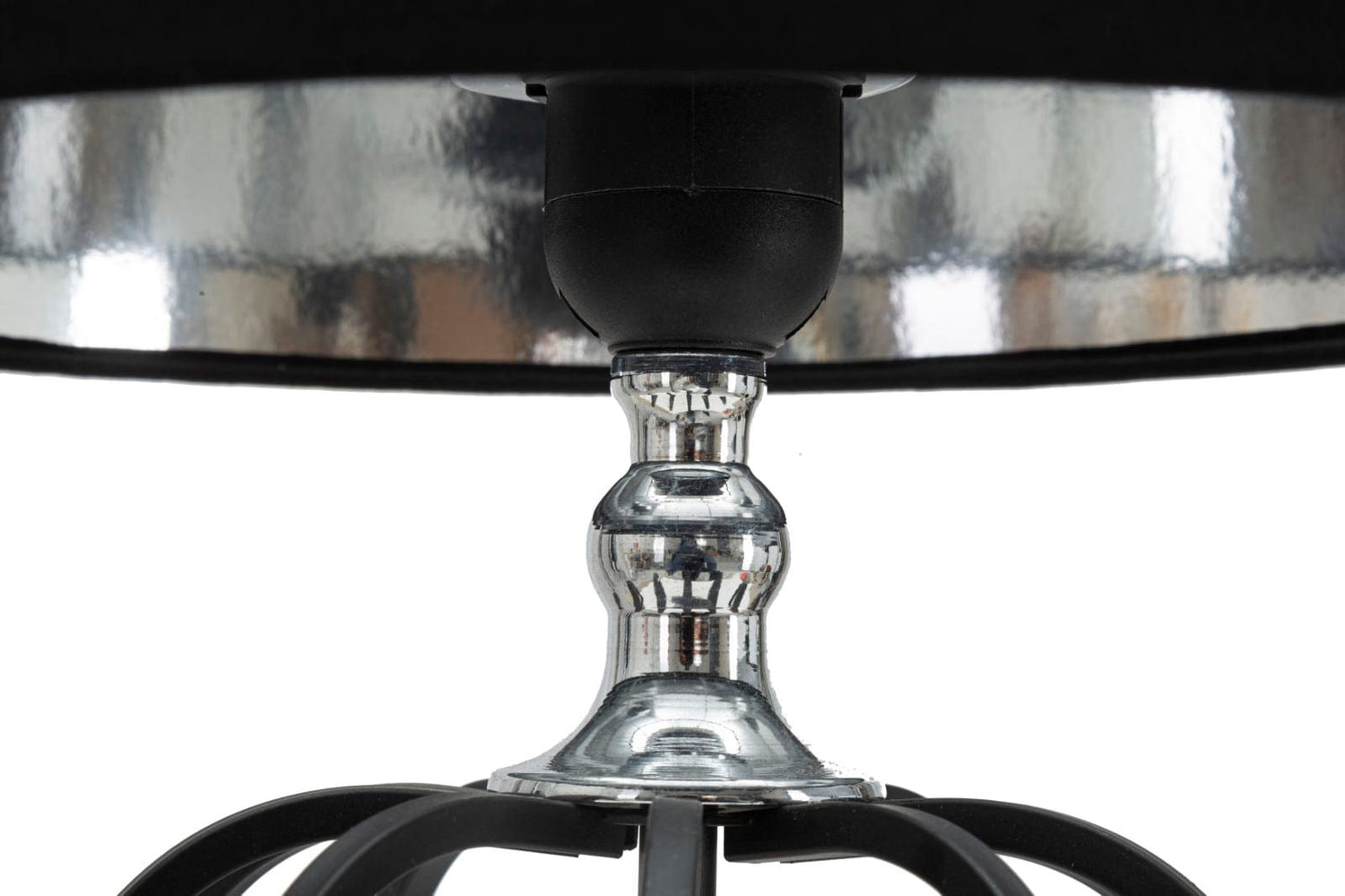 Mauro Ferretti TABLE LAMP DARKY SILVER CM Ø28X44,5