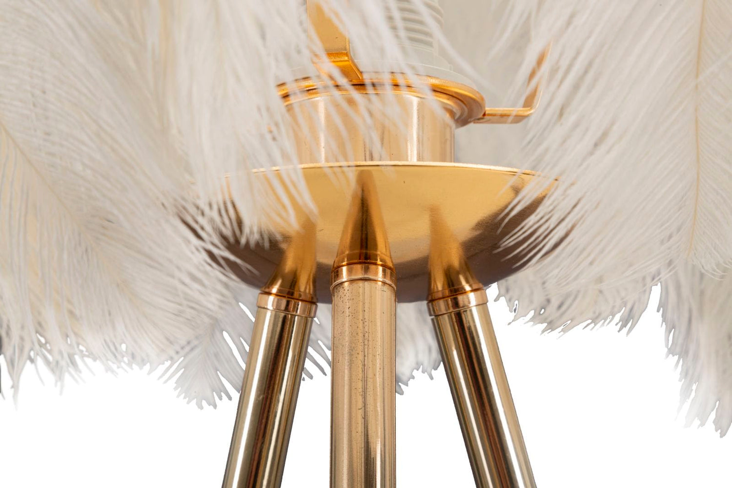 Mauro Ferretti TABLE LAMP FEATHER STAND CM Ø 40X60