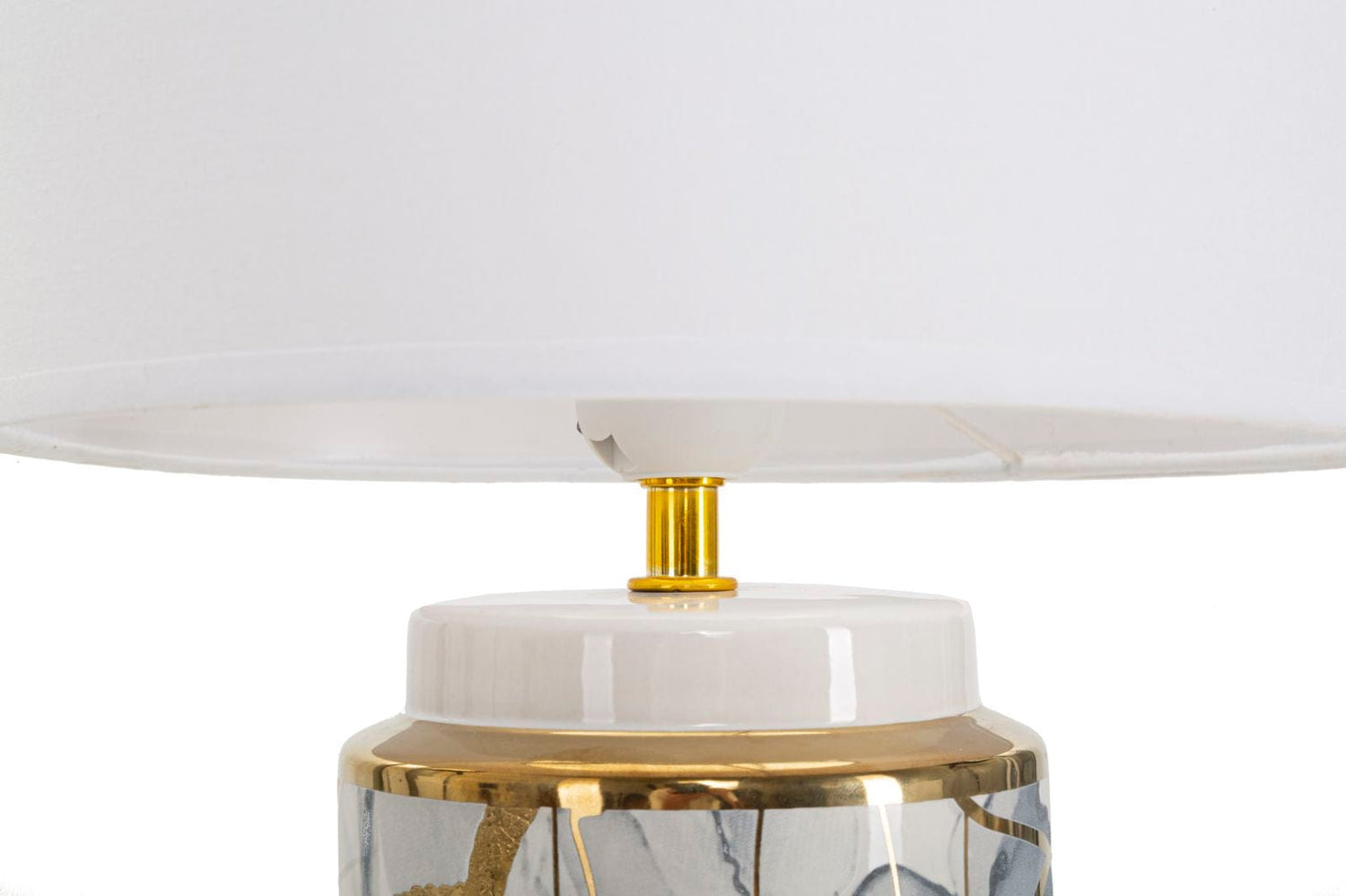 Mauro Ferretti TABLE LAMP GLAM ABSTRACT BLACK CM Ø 25X48