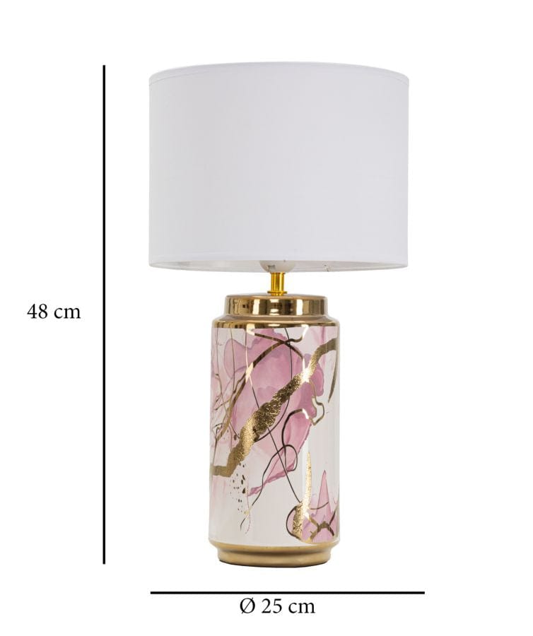 Mauro Ferretti TABLE LAMP GLAM ABSTRACT CM Ø 25X48