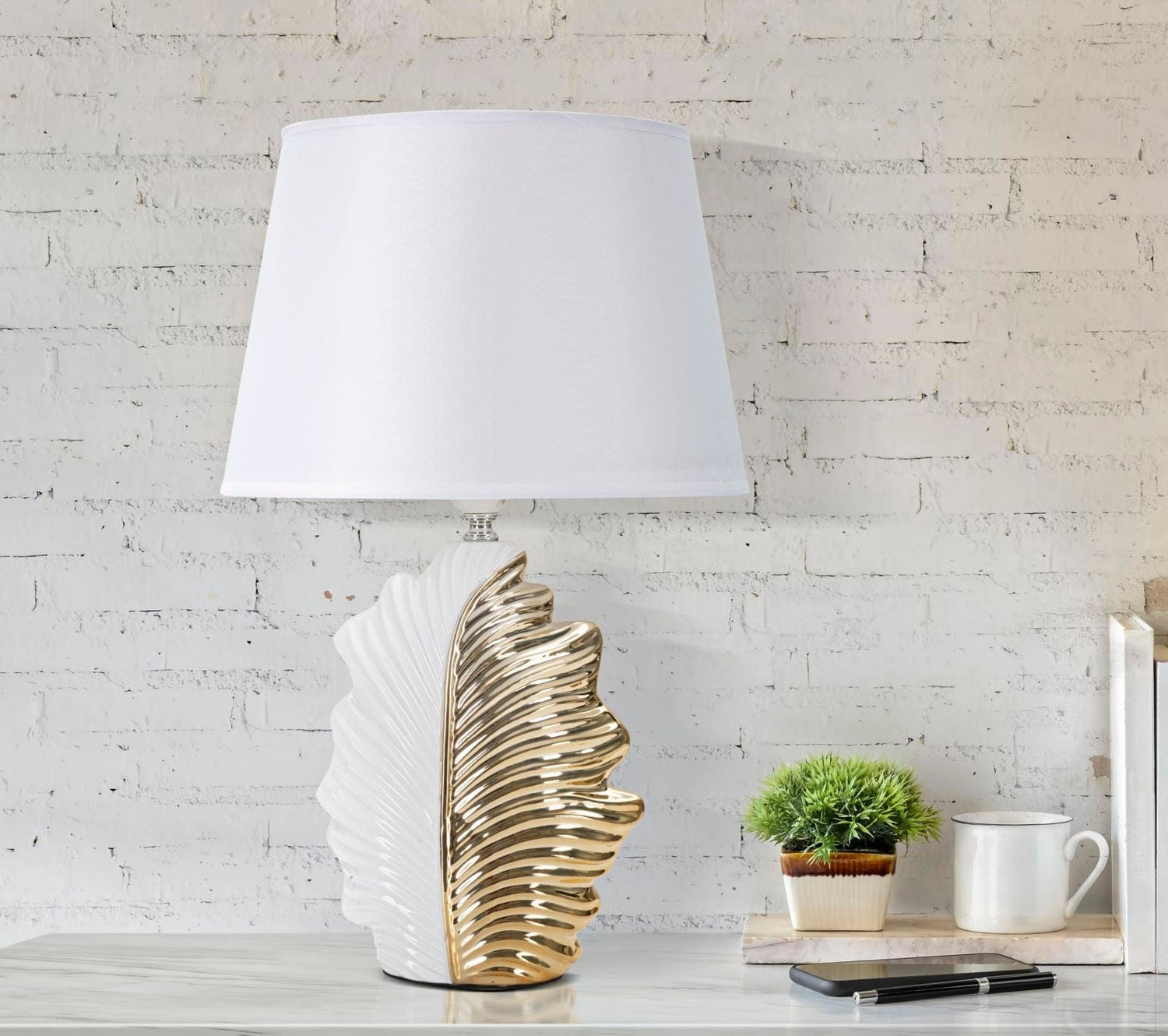 Mauro Ferretti TABLE LAMP GLAM LEAF CM 30X47,5