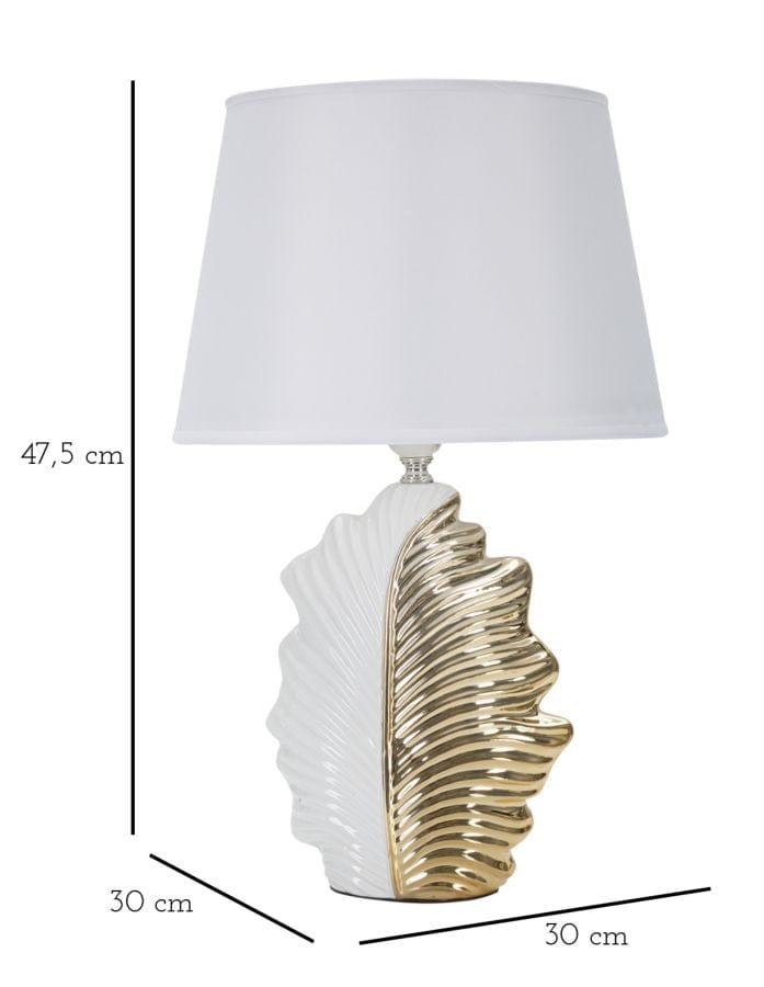 Mauro Ferretti TABLE LAMP GLAM LEAF CM 30X47,5