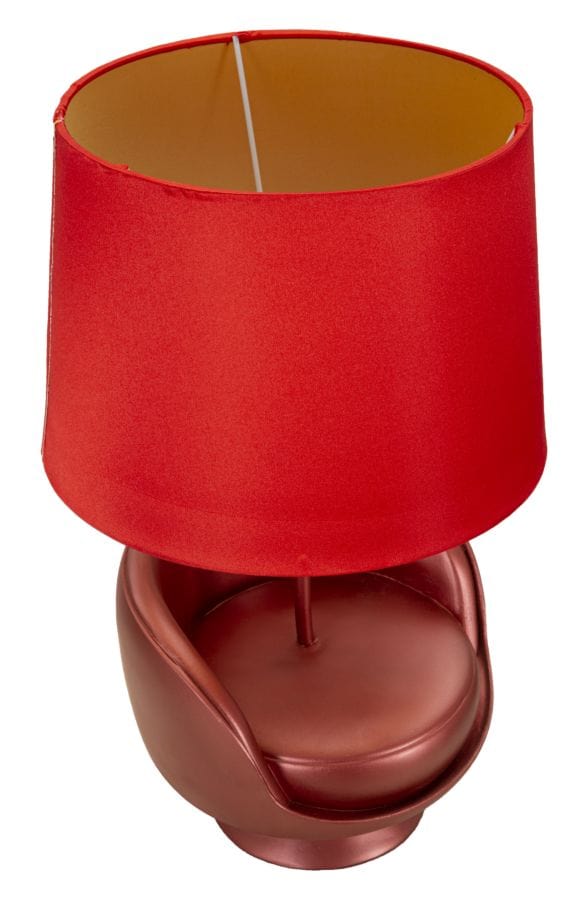 Mauro Ferretti TABLE LAMP MIDCENTURY RED CM Ø 26X43