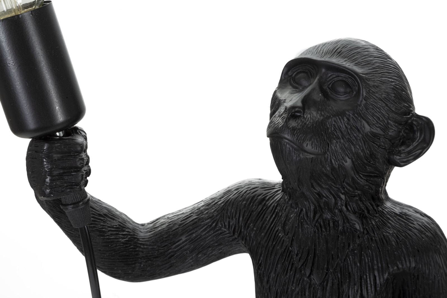 Mauro Ferretti TABLE LAMP MONKEY BLACK CM Ø 26X34X55