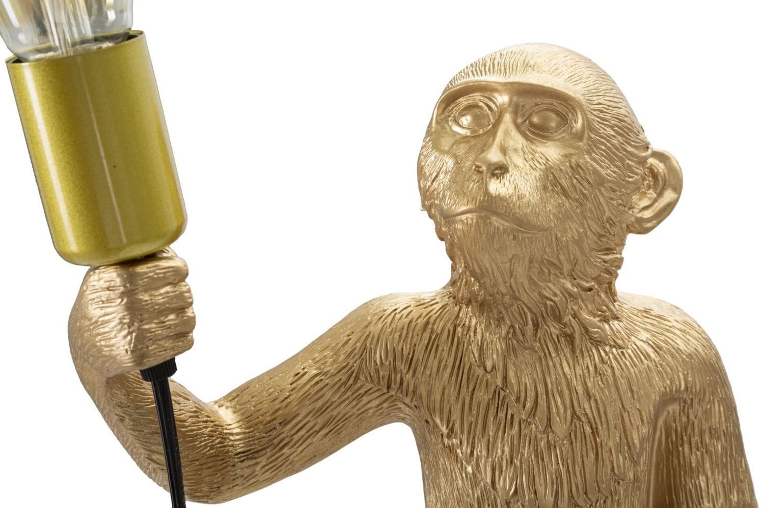 Mauro Ferretti TABLE LAMP MONKEY GOLD CM Ø 26X34X55